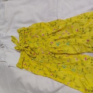 Floral Yellow Jumpsuit